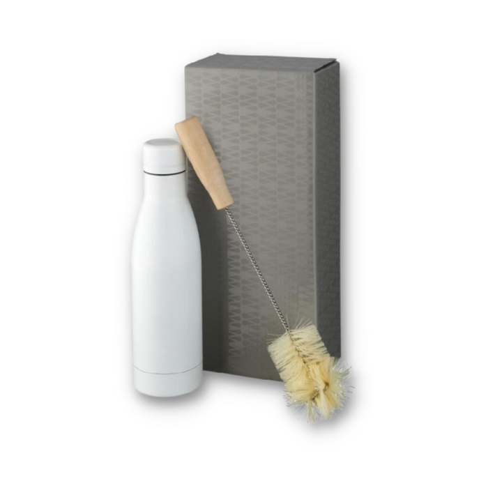 Copper Insulated Bottle With Brush Set