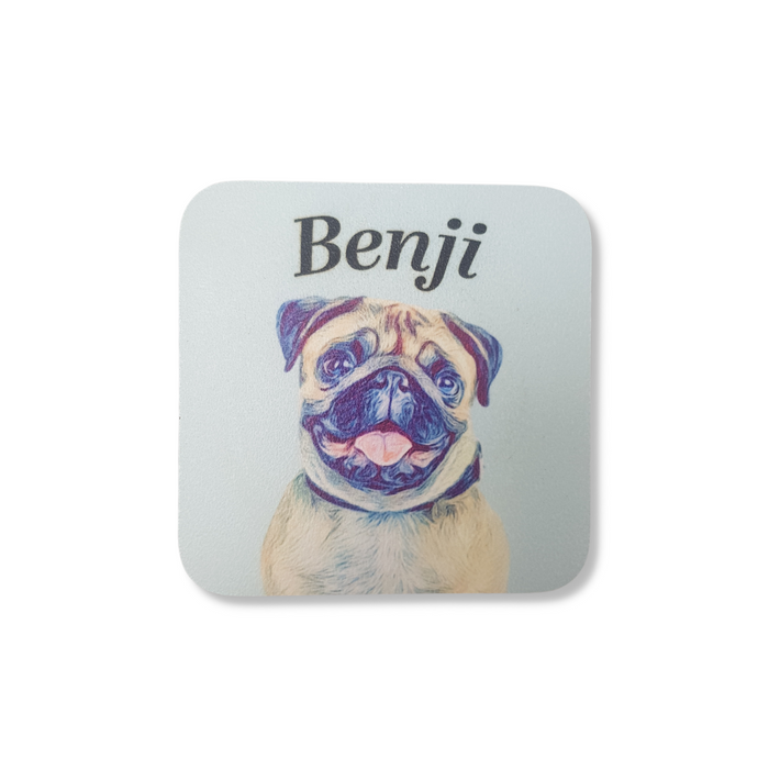 Pet Portrait Coaster