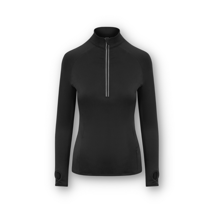 Women's Cool Long Sleeve Zip Top